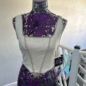 Mixed threads tank crop new